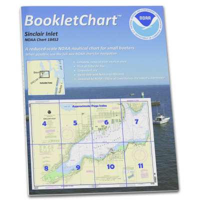 NOAA Booklet Chart 18452: Sinclair Inlet