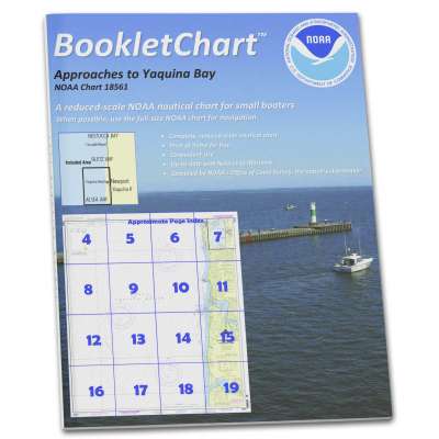 HISTORICAL NOAA BookletChart 18561: Approaches to Yaquina Bay;Depoe Bay