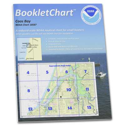 Pacific Coast NOAA Charts :NOAA BookletChart 18587: Coos Bay