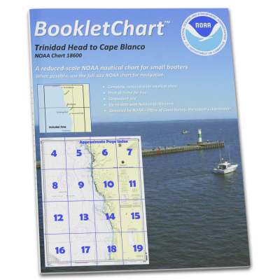 NOAA BookletChart 18600: Trinidad Head to Cape Blanco