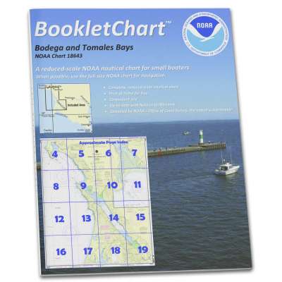 NOAA BookletChart 18643: Bodega and Tomales Bays;Bodega Harbor