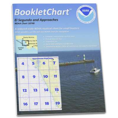 HISTORICAL NOAA BookletChart 18748: El Segundo and Approaches