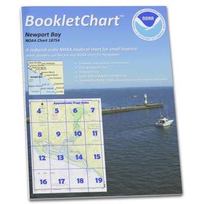 HISTORICAL NOAA BookletChart 18754: Newport Bay