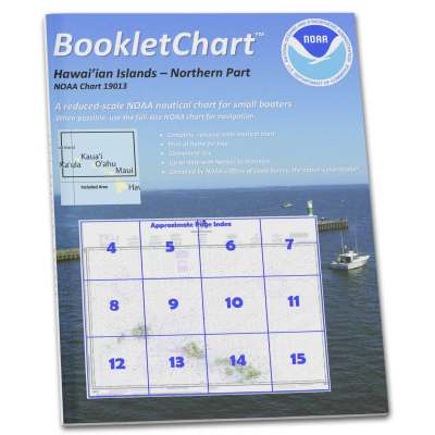 HISTORICAL NOAA BookletChart 19013: Hawai'ian Islands Northern Part