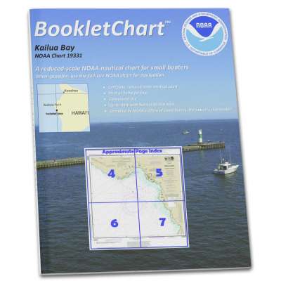 HISTORICAL NOAA BookletChart 19331: Kailua Bay Island of Hawai'i