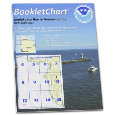 HISTORICAL NOAA BookletChart 19332: Kealakekua Bay to HÃ¶naunau Bay