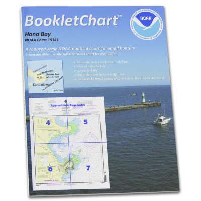 HISTORICAL NOAA BookletChart 19341: Hana Bay Island of Maui