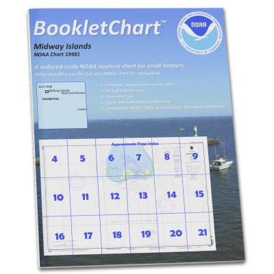 NOAA BookletChart 19481: Hawai'ian Islands Midway Islands