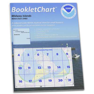 NOAA BookletChart 19482: Hawai'ian Islands Midway Islands