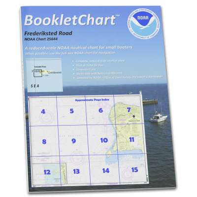 HISTORICAL NOAA Booklet Chart 25644: Frederiksted Road;Frederiksted Pier