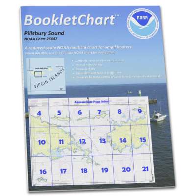 HISTORICAL NOAA BookletChart 25647: Pillsbury Sound