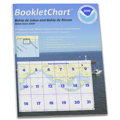 HISTORICAL NOAA Booklet Chart 25687: Bahia de Jobos and Bahia de Rincon