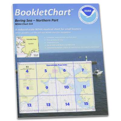 NOAA BookletChart 514: Bering Sea Northern Part