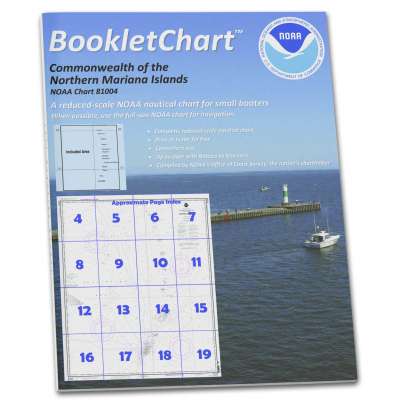 HISTORICAL NOAA BookletChart 81004: Commonwealth of The Northern Mariana Islands