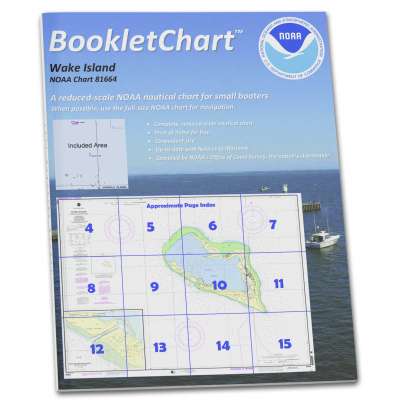NOAA Booklet Chart 81664: Wake Island;Wake Island Boat Basin
