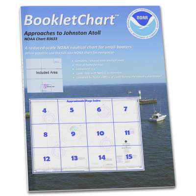 NOAA Booklet Chart 83633: United States Possession Approaches to Johnston Atoll
