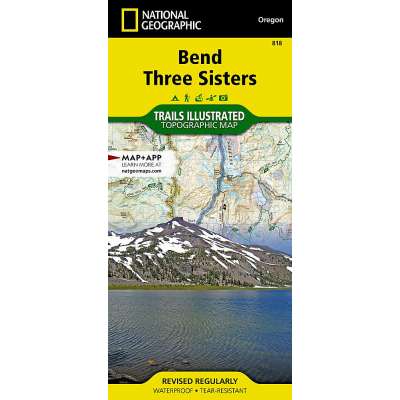 National Geographic Trails Illustrated: Bend, Three Sisters