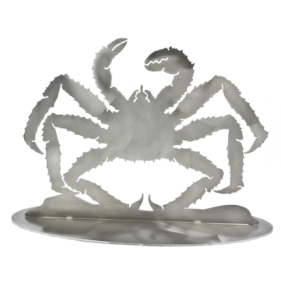 Stainless King Crab Stand-Up