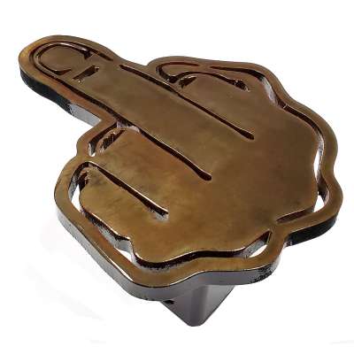 Hitch Receiver Covers :JEFFERSON STATE BIRD Trailer Hitch Cover - Heavy duty steel - Made in USA