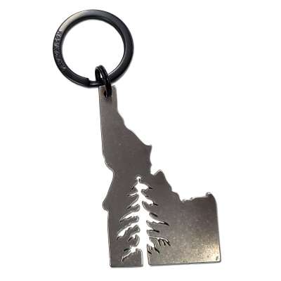 Idaho with Tree KEYCHAIN
