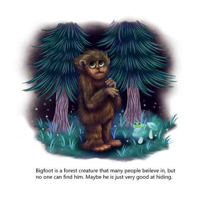 Bigfoot for Kids :How Big is Bigfoot?
