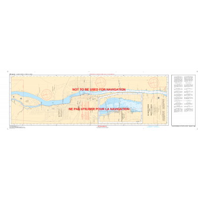 CHS Chart 1351: Bassin de Chambly au lac/to Lake Champlain