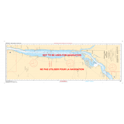 CHS Chart 1351: Bassin de Chambly au lac/to Lake Champlain