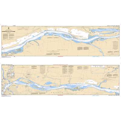 CHS Chart 1515: Papineauville à/to Ottawa