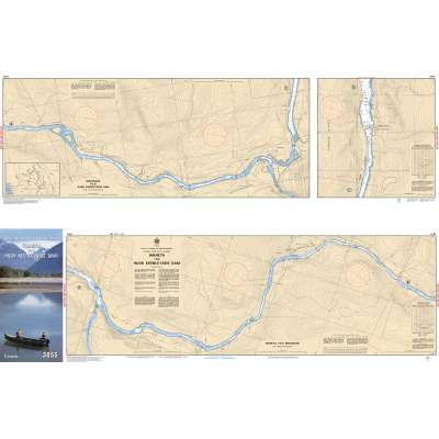 CHS Chart 3055: Waneta to/à Hugh Keenleyside Dam