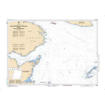 CHS Chart 4024: Baie des Chaleurs/Chaleur Bay aux/to Îles de la Madeleine