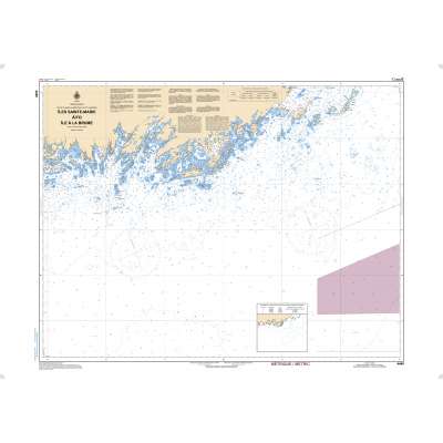 CHS Chart 4440: Îles Sainte-Marie à/to Île à la Brume