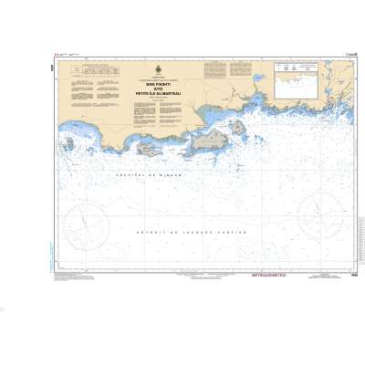 CHS Chart 4456: Baie Piashti à/to Petite Île au Marteau