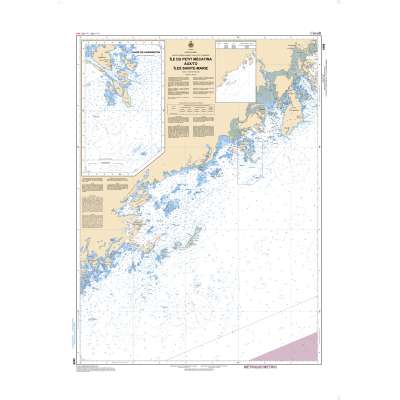 CHS Chart 4468: Île du Petit Mécatina aux/to Îles Sainte-Marie