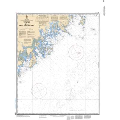 CHS Chart 4469: Île Plate à/to Île du Petit Mécatina