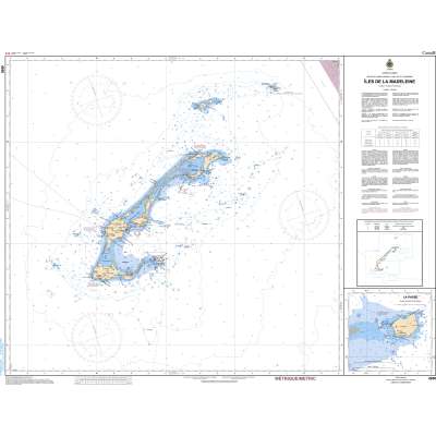 CHS Chart 4950: Îles de la Madeleine