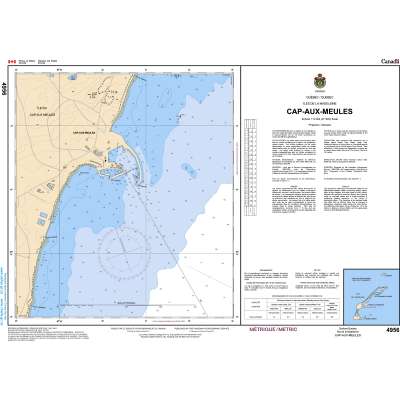 Quebec Region Charts :CHS Chart 4956: Cap-aux-Meules