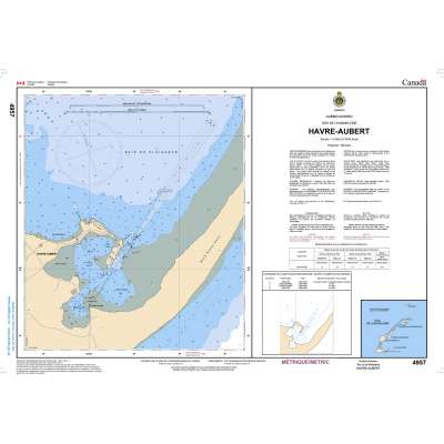 Quebec Region Charts :CHS Chart 4957: Havre-Aubert