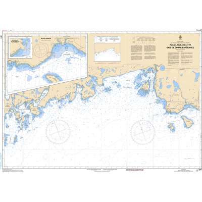 CHS Chart 4971: Blanc Sablon à/to Baie de Bonne-Espérance