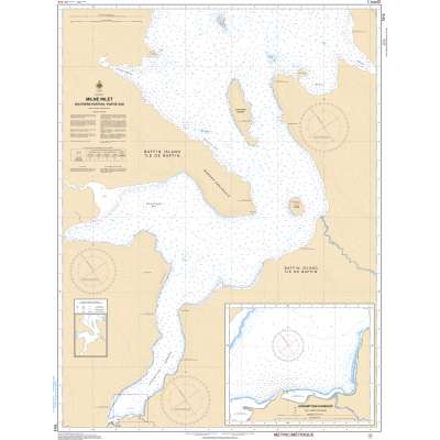 Central and Arctic Region Charts :CHS Chart 7513: Milne Inlet, Southern Portion / Partie Sud