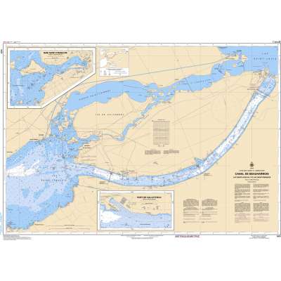 Central and Arctic Region Charts :CHS Chart 1431: Canal de Beauharnois