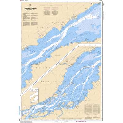 CHS Chart 1432: Lac Saint-François/Lake St. Francis