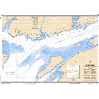 CHS Chart 2017: Kingston Harbour and Approaches/et les approches