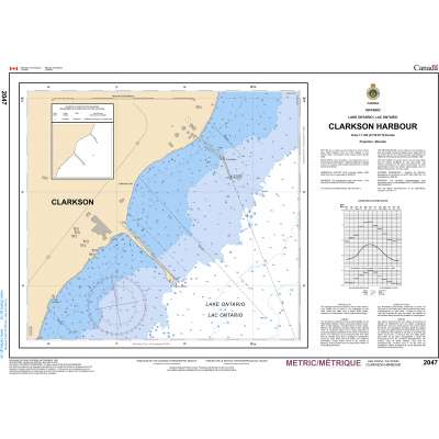 Central and Arctic Region Charts :CHS Chart 2047: Clarkson Harbour