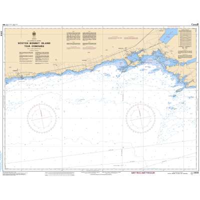 Central and Arctic Region Charts :CHS Chart 2059: Scotch Bonnet Island to/à Cobourg