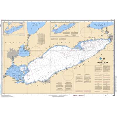 CHS Chart 2100: Lake Erie / Lac Érié