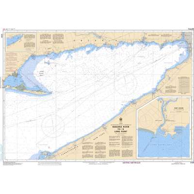 Central and Arctic Region Charts :CHS Chart 2120: Niagara River to/à Long Point