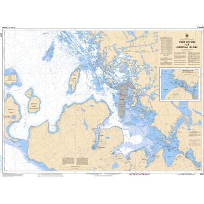 Central and Arctic Region Charts :CHS Chart 2241: Port Severn to/à Christian Island