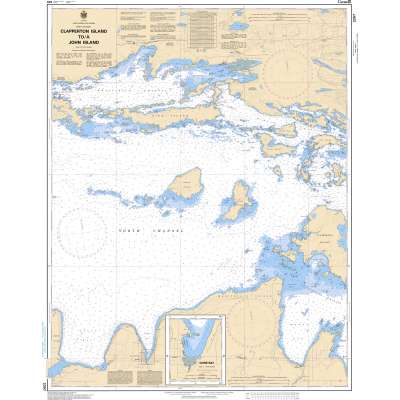 CHS Chart 2257: Clapperton Island to/à John Island