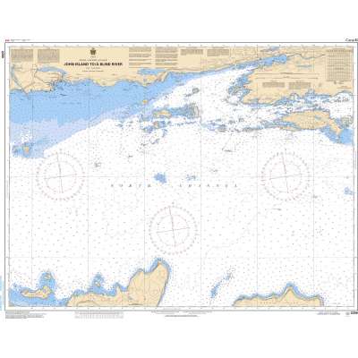 CHS Chart 2259: John Island to/à Blind River