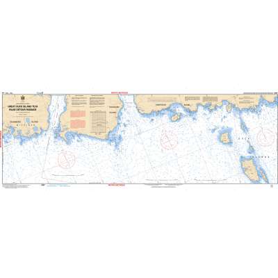 Central and Arctic Region Charts :CHS Chart 2267: Great Duck Island to/à False Detour Passage
